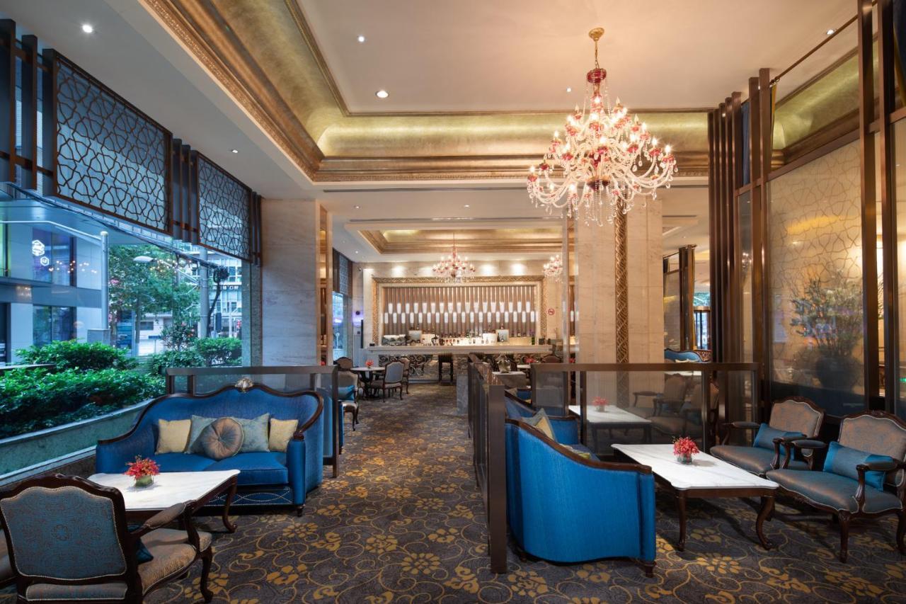 Crowne Plaza Shanghai Nanjing Road By Ihg Exterior foto The Lounge at the hotel