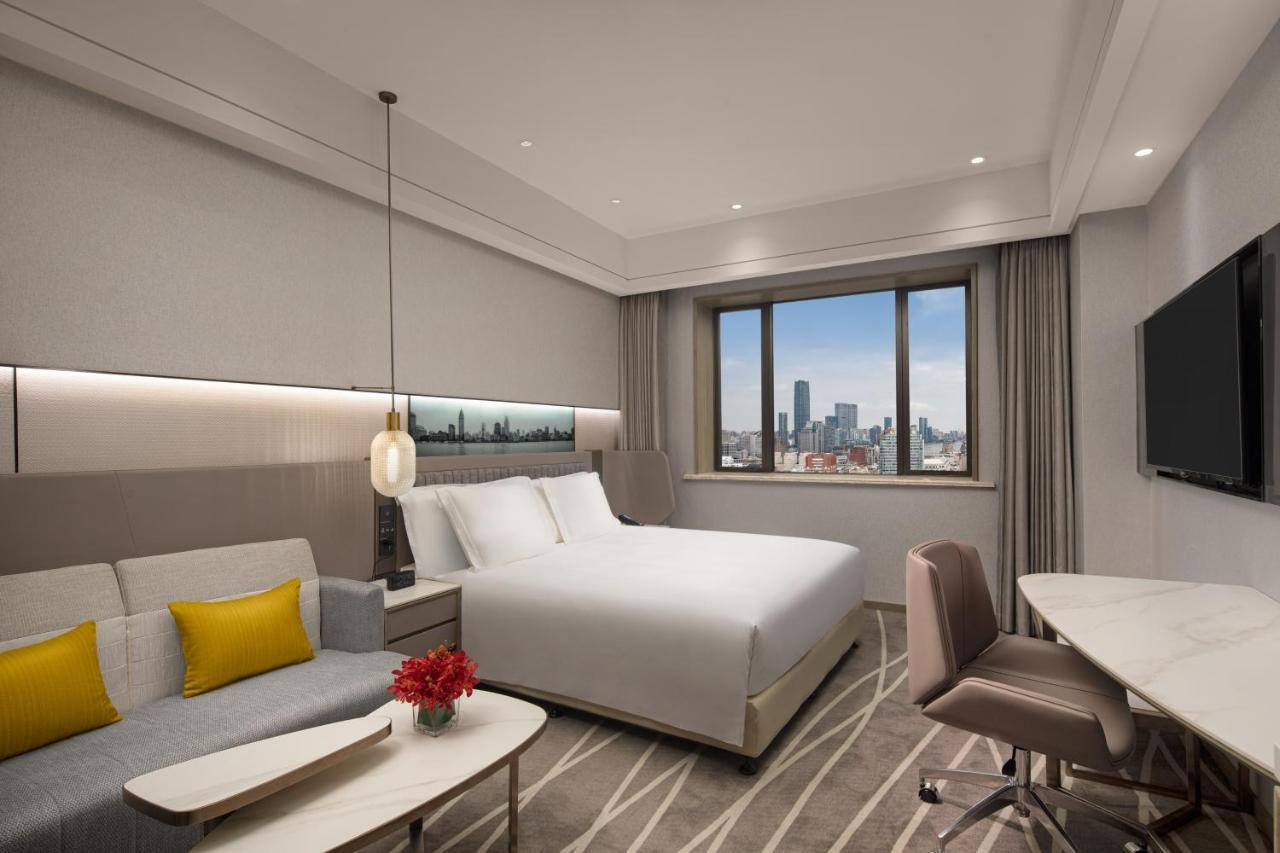 Crowne Plaza Shanghai Nanjing Road By Ihg Exterior foto